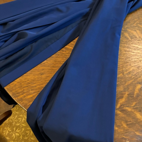 NWT Kay Unger Navy blue Jumpsuit size 4 - Picture 7 of 10